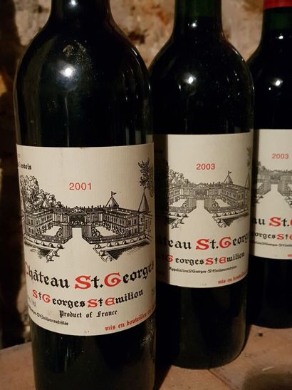 Lot including: 

- Saint-Georges - Saint-Émilion,...