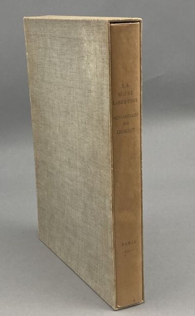 DUBOUT (Albert). The libertine muse, anthology...