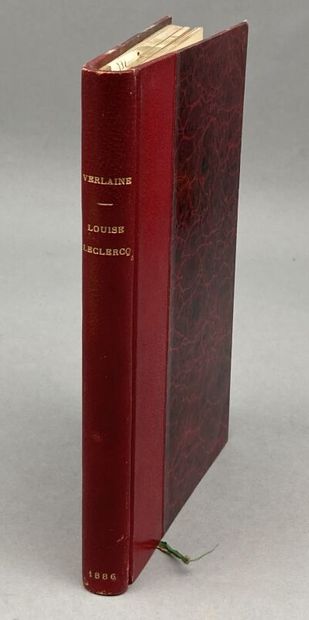 VERLAINE (Paul). Louise Leclercq. Paris,...
