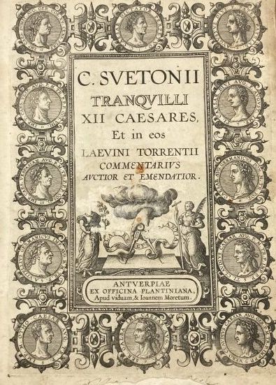 SUETONE. C. Suetonii Tranquilli XII Caesares,...