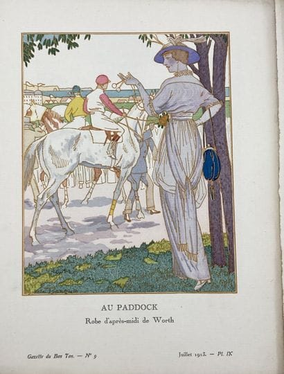 
Gazette du Bon Ton, four issues from July...