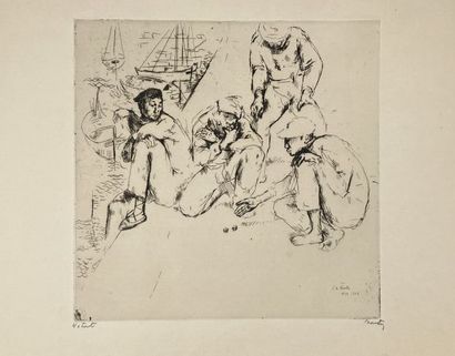 Lot including : 

- Laszlo BARTA (1902-1961)

The...