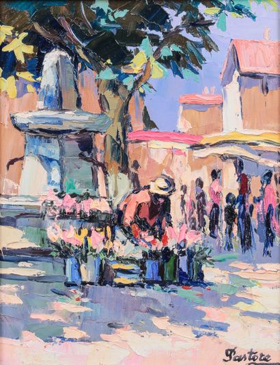 Jean PASTORE (born in 1941)

Florist at the...