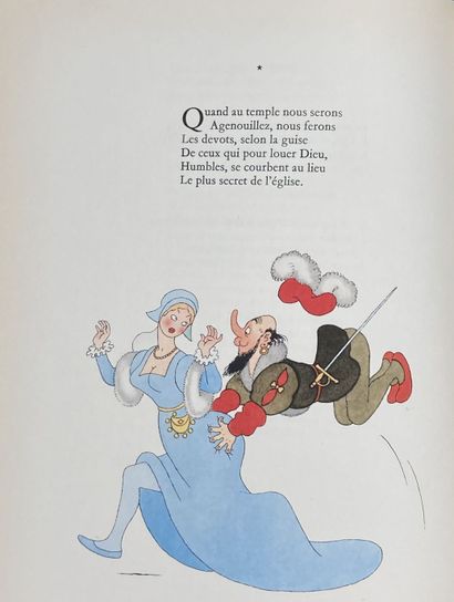 DUBOUT (Albert). The libertine muse, anthology...