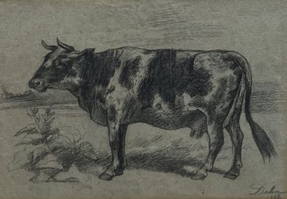 Georg DEHN (1843-1904)

Cow in the meadow

Grease...