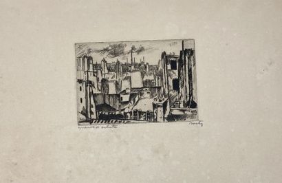 Lot including : 

- Laszlo BARTA (1902-1961)

The...
