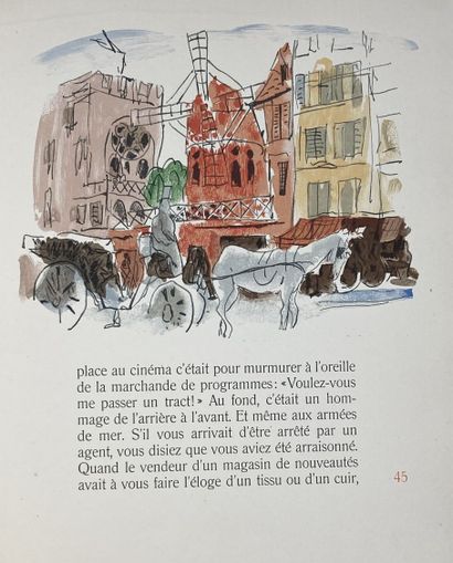 DUNOYER de SEGONZAC & DARAGNÈS & FARGUE (Léon-Paul)....