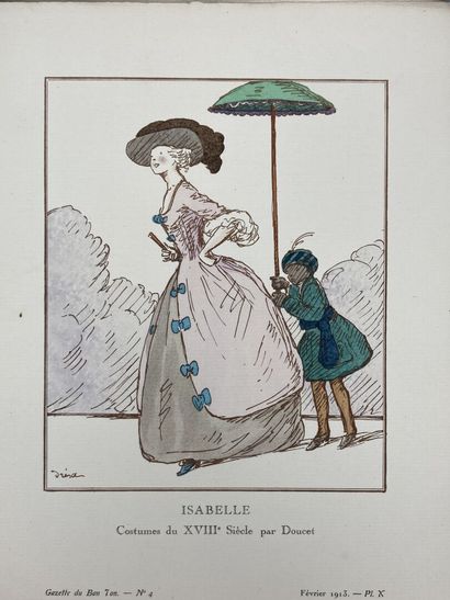 
Gazette du Bon Ton, the first four issues...