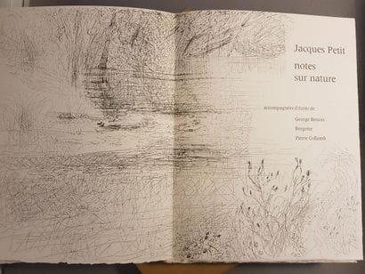 PETIT (Jacques). Notes on nature. Accompanied...