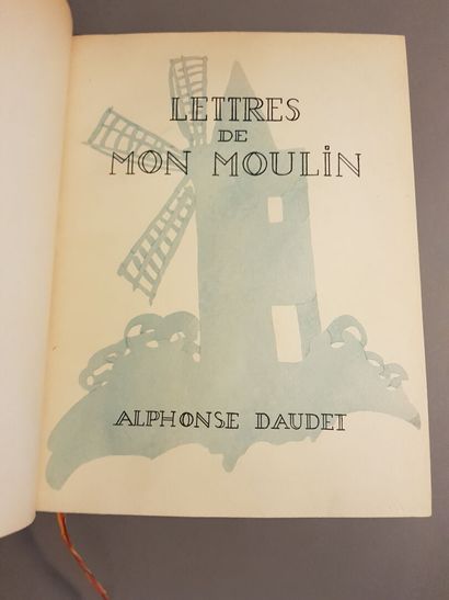 SAUVAGE (Sylvain) & DAUDET (Alphonse). Letters...