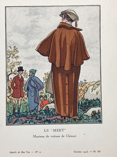 
Gazette du Bon Ton, four issues from July...