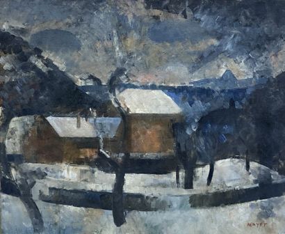 Dominique MAYET (1925-2004)

Snow, 1958

Oil...