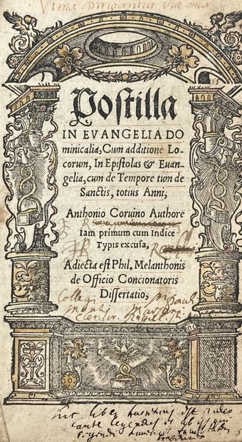 CORVINUS (Anton) & MELANCHTON (Philippus)....