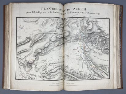 JOMINI (Baron de). Atlas to serve as a guide...