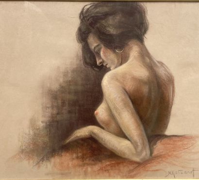 Michel KATZAROFF, 20th century school 

Nude...