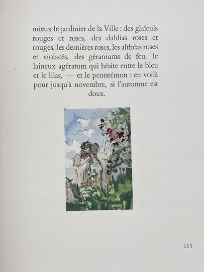 LAPRADE (Pierre) & COLETTE. Flora and Pomona....