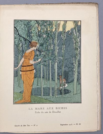 
Gazette du Bon Ton, four issues from July...