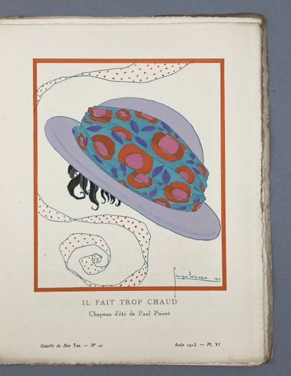 
Gazette du Bon Ton, four issues from July...