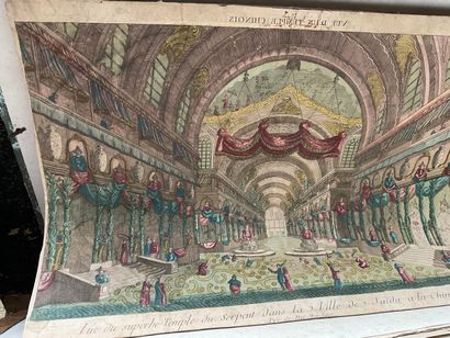 Ensemble d'une vingtaine de vues d'optique...