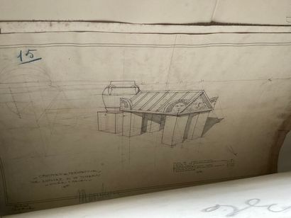 ECOLE CENTRALE DES ARTS ET MANUFACTURE. 
Planches...