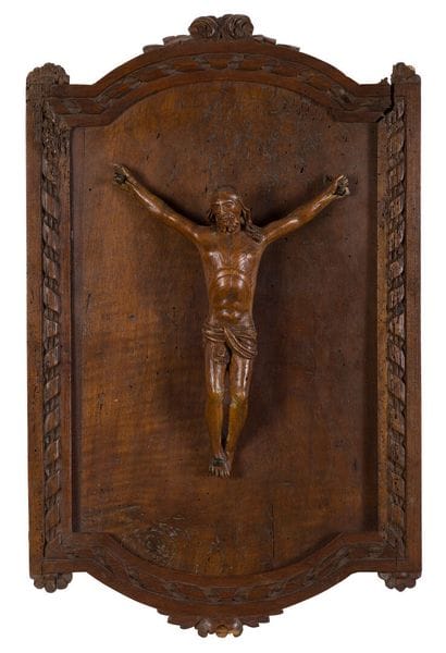 France, 18th century.
Christ on the Cross.
Wooden...