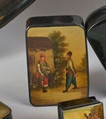 VISHNYAKOV MANUFACTURE. Rectangular box in...