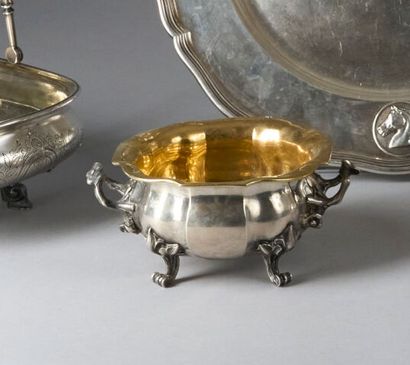 A silver (800°/°° minimum) goblet (CORBEILLE...