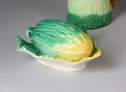 Ceramic COVERED TERRACE, forming a cucumber...