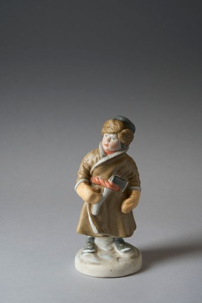 PERVOMAYSKIY MANUFACTORY. A polychrome cookie...