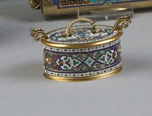 Gilt silver (800°/°° minimum), titled 84...