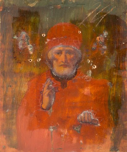 ICON of Saint Nicholas the Thaumaturgist,...