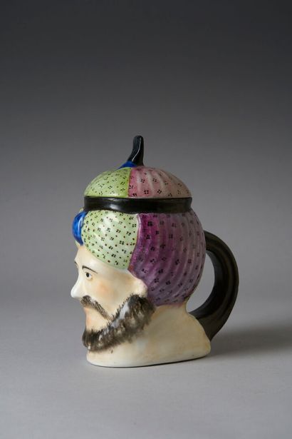 MANUFACTURE POPOV. Porcelain COVERED CHOPE,...