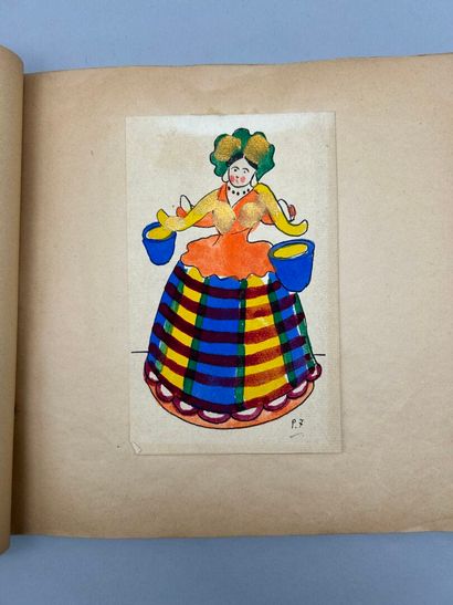 A. DENSHIN.
Jouets de Viatka en argile.
Moscou,...