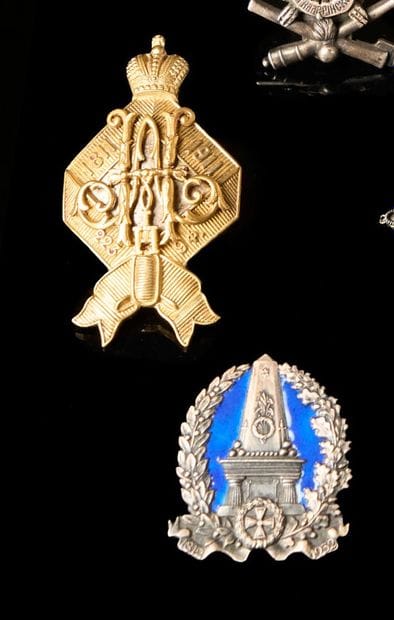 INSIGNE du 9e régiment de tirailleurs finlandais,...
