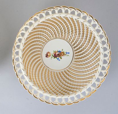 Ceramic COMBINER decorated with partially...