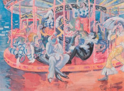 Boris Dimitriévitch GRIGORIEV (1886-1939),...