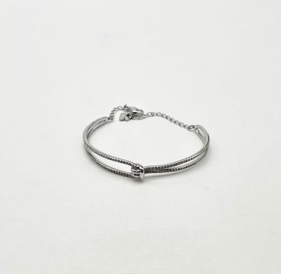 SWAROVSKI.
Bracelet rigide, modèle 