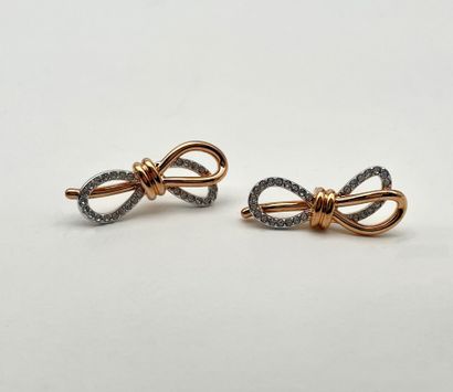 SWAROVSKI.
Paire de boucles d'oreille, modèle...