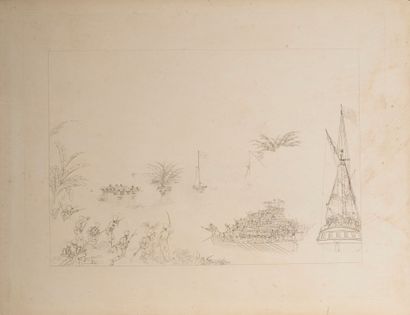 Circa 1825-1830. 
JOSPEH MOORE (Lieutenant)....