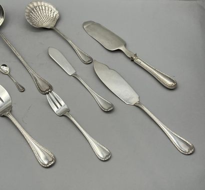 950 °/°° silver household set comprising:...