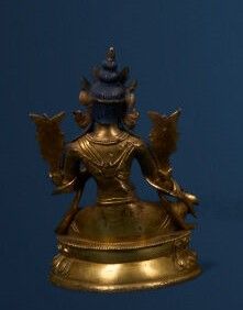 Syamatara. China. 18th-19th century. 
Gilded...