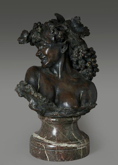 Attributed to Jef LAMBEAUX (1852-1908)
Bacchante...
