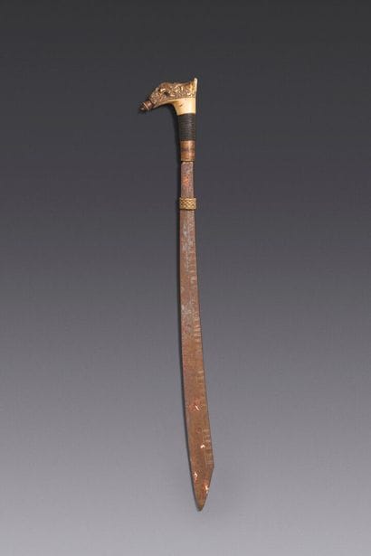 Head chopper's sword called Mandau. Beautiful...