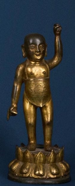 Child Buddha. China, Ming dynasty, 16th-17th...