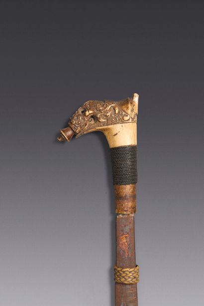 Head chopper's sword called Mandau. Beautiful...