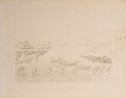 Circa 1825-1830. 
JOSPEH MOORE (Lieutenant)....
