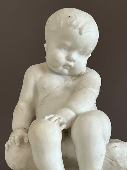 SÈVRES
Porcelain bisque depicting a nude...