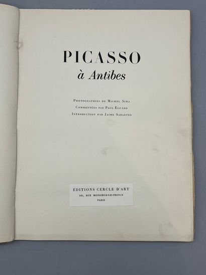 [PICASSO] Paul ÉLUARD (1895-1952), Jaime...