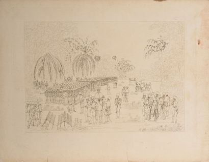 Circa 1825-1830. 
JOSPEH MOORE (Lieutenant)....