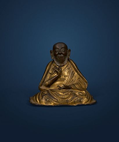 Hierarch, Tibet or China. 18th century. 
Embossed...